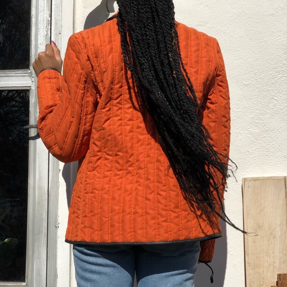 Orange Spring/Fall Jacket - Picture 2 of 7